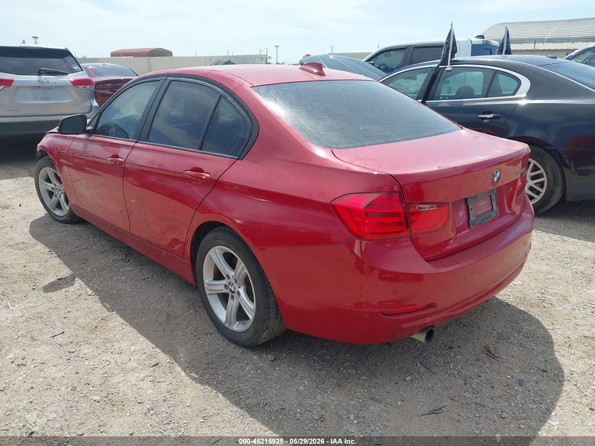 2014 BMW 3er VIN WBA3B1G51ENT00846 IAAI salvage auction — FRONT END, Original (Texas), sold $1,800 on 2026-07-27 (photo 3)