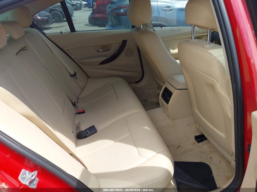 2014 BMW 3er VIN WBA3B1G51ENT00846 IAAI salvage auction — FRONT END, Original (Texas), sold $1,800 on 2026-07-27 (photo 8)