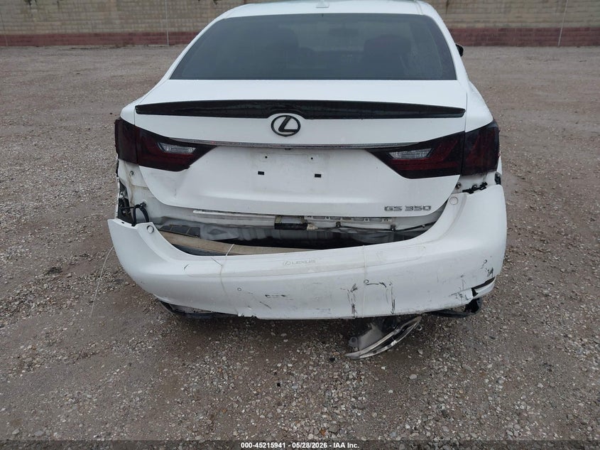 2014 Lexus Gs VIN JTHBE1BL0E5042720 IAAI salvage auction — REAR END, Salvage (Missouri), sold $4,650 on 2026-07-20 (photo 6)