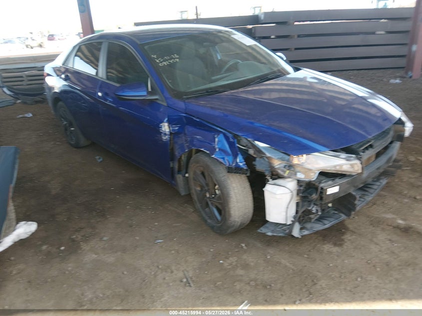 2023 Hyundai Elantra VIN 5NPLM4AG0PH092454 IAAI salvage auction — FRONT END, Salvage Title, sold $2,800 on 2026-07-21 (photo 1)