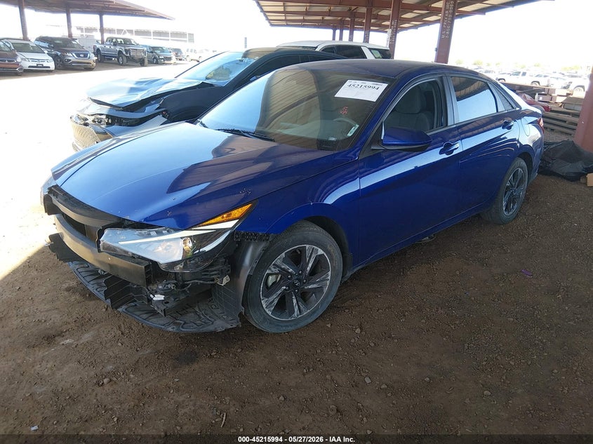 2023 Hyundai Elantra VIN 5NPLM4AG0PH092454 IAAI salvage auction — FRONT END, Salvage Title, sold $2,800 on 2026-07-21 (photo 2)