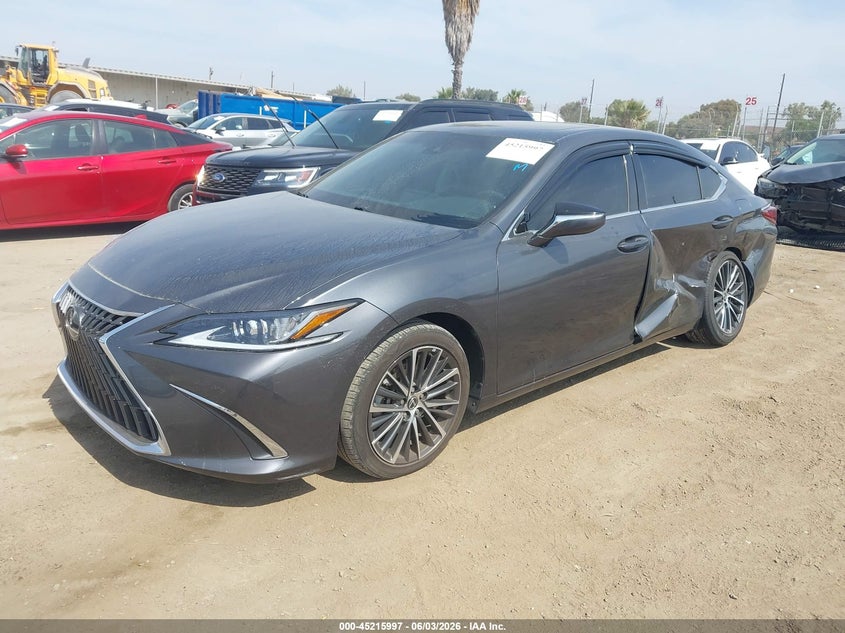 2022 Lexus ES VIN 58ADZ1B12NU127162 IAAI salvage auction — LEFT SIDE, Salvage (California), sold $15,950 on 2026-07-29 (photo 2)