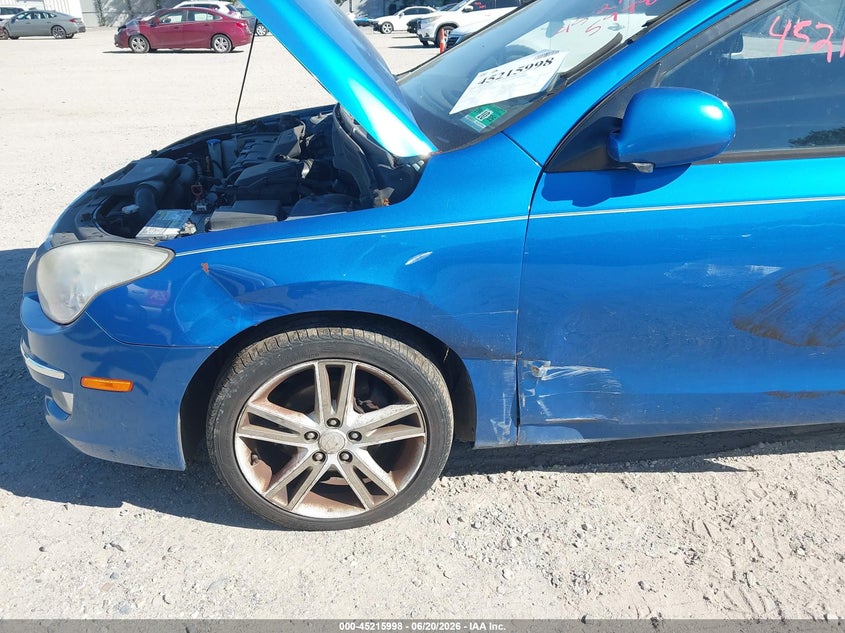 2011 Hyundai Elantra VIN KMHDC8AE4BU124524 IAAI salvage auction — LEFT SIDE, Salvage (New Jersey), sold $25 on 2026-07-28 (photo 6)