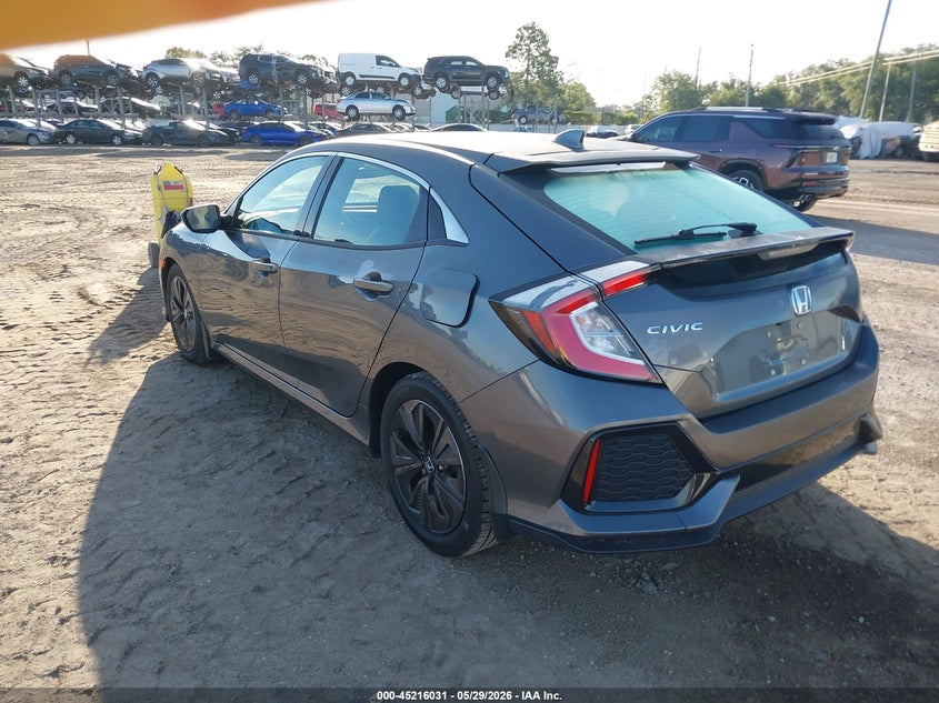 2019 Honda Civic VIN SHHFK7H67KU204187 IAAI salvage auction — RIGHT SIDE, Salvage Title, sold $4,500 on 2026-07-14 (photo 3)
