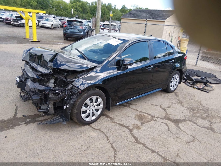 2024 Toyota Corolla VIN JTDB4MEE9R3023295 IAAI salvage auction — FRONT END, Salvage Title, sold $3,450 on 2026-07-23 (photo 2)