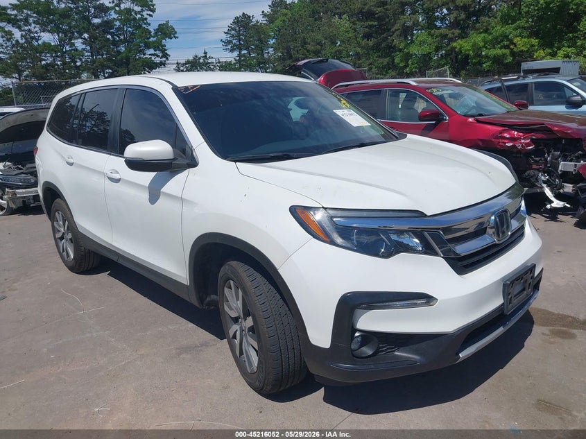 2020 Honda Pilot VIN 5FNYF6H34LB055060 IAAI salvage auction — WATER/FLOOD, Mv-907A (New York), sold $25 on 2026-09-22 (photo 1)
