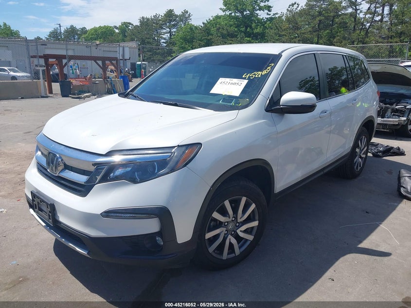 2020 Honda Pilot VIN 5FNYF6H34LB055060 IAAI salvage auction — WATER/FLOOD, Mv-907A (New York), sold $25 on 2026-09-22 (photo 2)