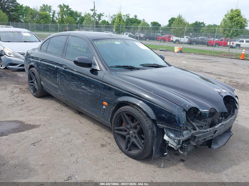 2006 Jaguar S type VIN SAJWA03C361N65974 IAAI salvage auction — FRONT END, Clear (Virginia), sold $375 on 2026-07-14 (photo 1)