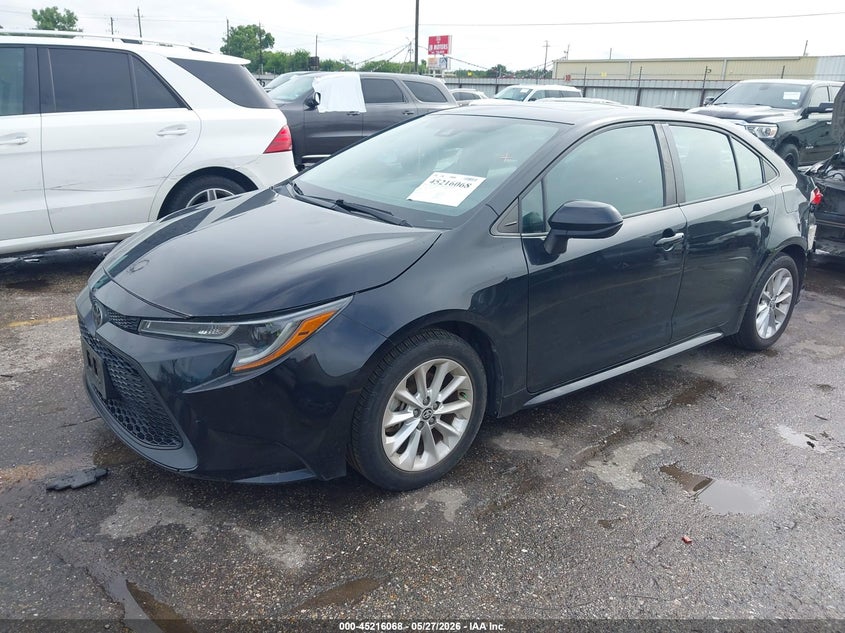 2020 Toyota Corolla VIN 5YFHPRAE4LP010053 IAAI salvage auction — REAR END, Salvage Title, sold $6,650 on 2026-07-29 (photo 2)