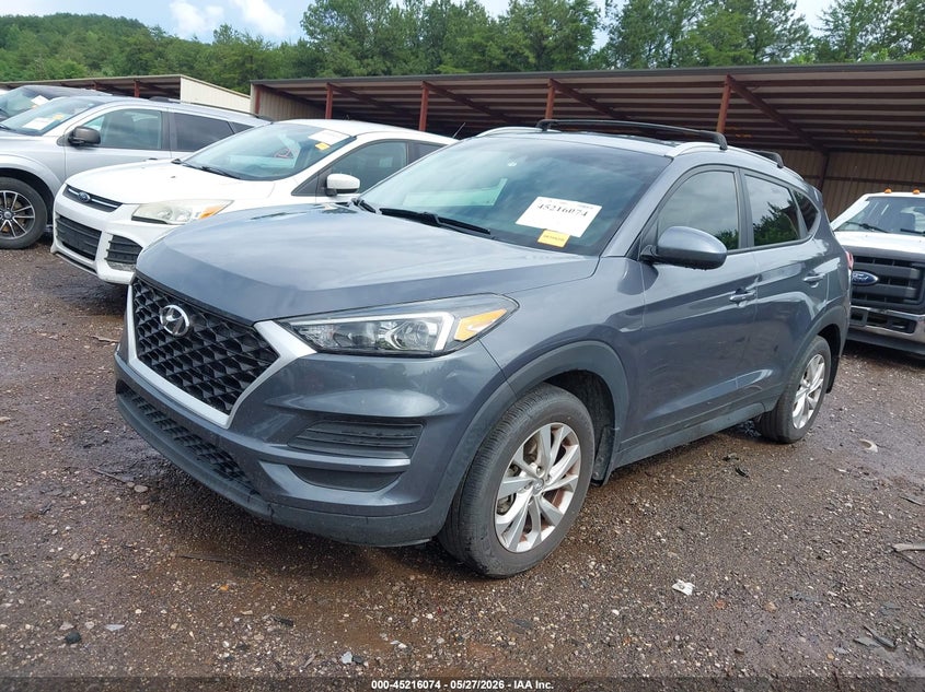 2021 Hyundai Tucson VIN KM8J33A46MU343470 IAAI salvage auction — REAR END, Salvage Title, sold $4,550 on 2026-07-15 (photo 2)