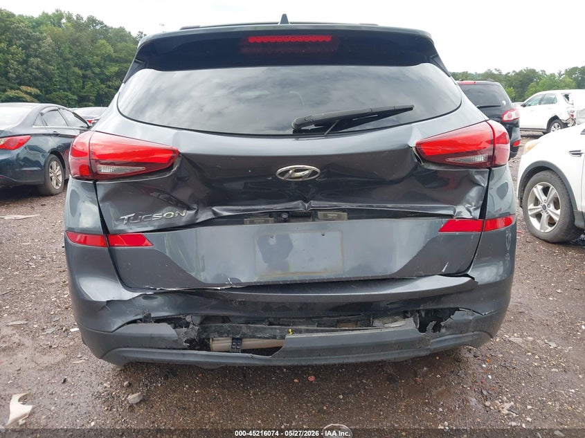 2021 Hyundai Tucson VIN KM8J33A46MU343470 IAAI salvage auction — REAR END, Salvage Title, sold $4,550 on 2026-07-15 (photo 6)