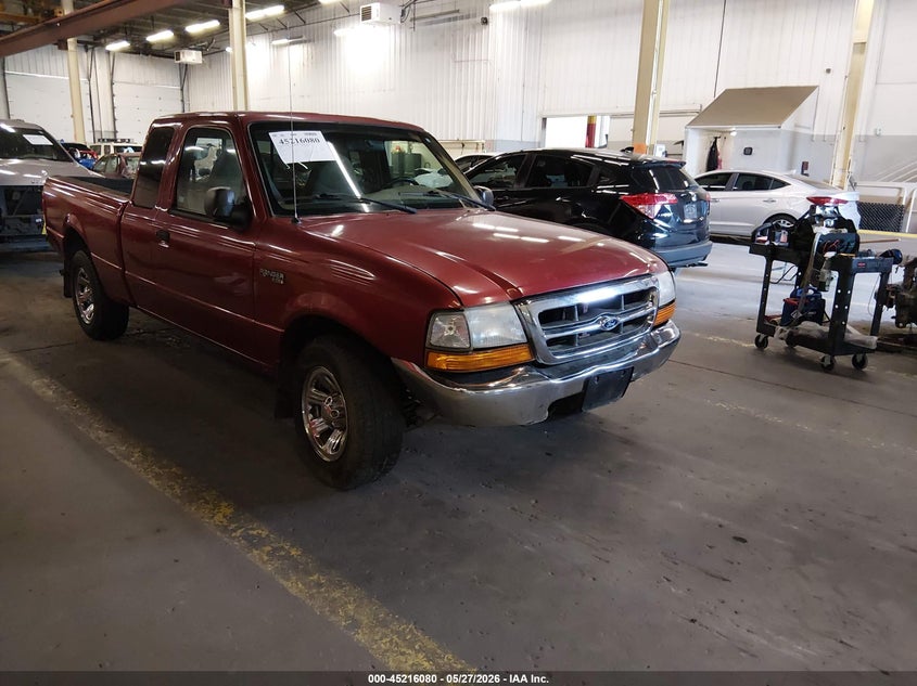2000 Ford Ranger VIN 1FTYR14V1YPA61607 IAAI salvage auction — FRONT END, Salvage (Oregon), sold $1,600 on 2026-07-09 (photo 1)