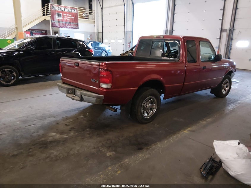 2000 Ford Ranger VIN 1FTYR14V1YPA61607 IAAI salvage auction — FRONT END, Salvage (Oregon), sold $1,600 on 2026-07-09 (photo 4)