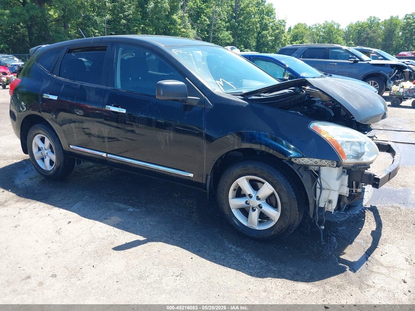 2012 Nissan Rogue VIN JN8AS5MTXCW604211 IAAI salvage auction — FRONT END, Salvage Title, sold $525 on 2026-07-08 (photo 1)