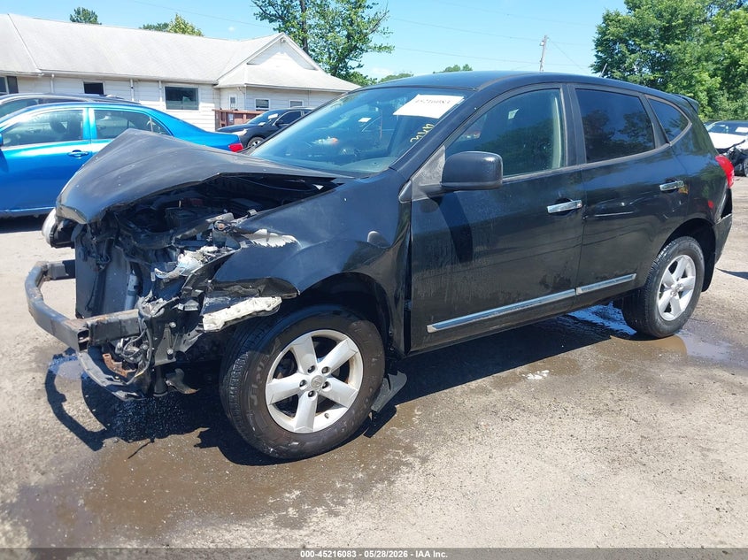 2012 Nissan Rogue VIN JN8AS5MTXCW604211 IAAI salvage auction — FRONT END, Salvage Title, sold $525 on 2026-07-08 (photo 2)