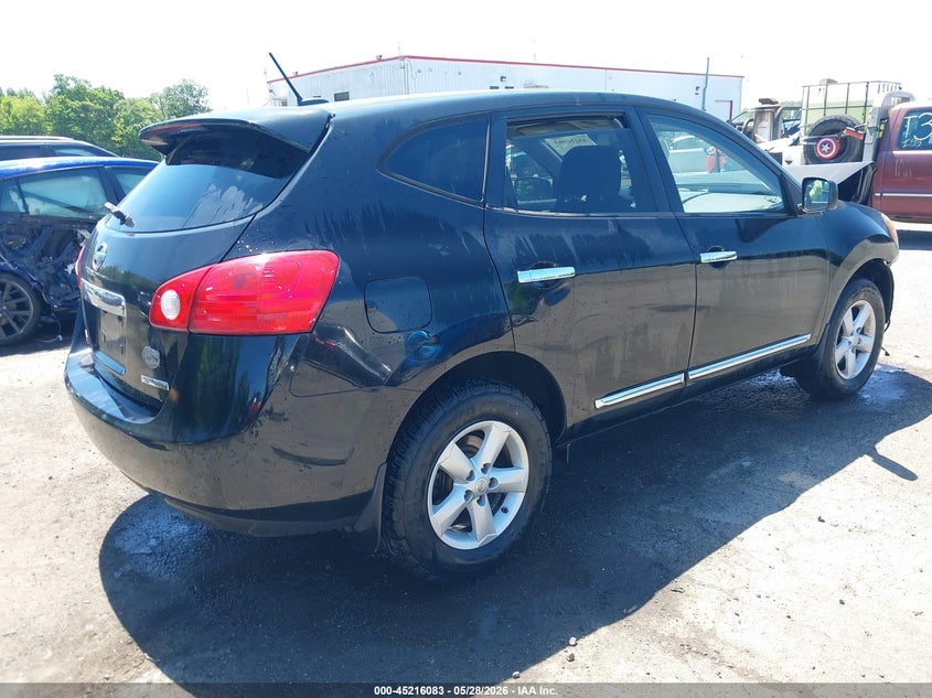2012 Nissan Rogue VIN JN8AS5MTXCW604211 IAAI salvage auction — FRONT END, Salvage Title, sold $525 on 2026-07-08 (photo 4)