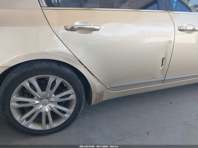 2009 Hyundai Genesis VIN KMHGC46F99U047313 IAAI salvage auction — RIGHT SIDE, Clear (Florida), sold $325 on 2026-07-08 (photo 6)