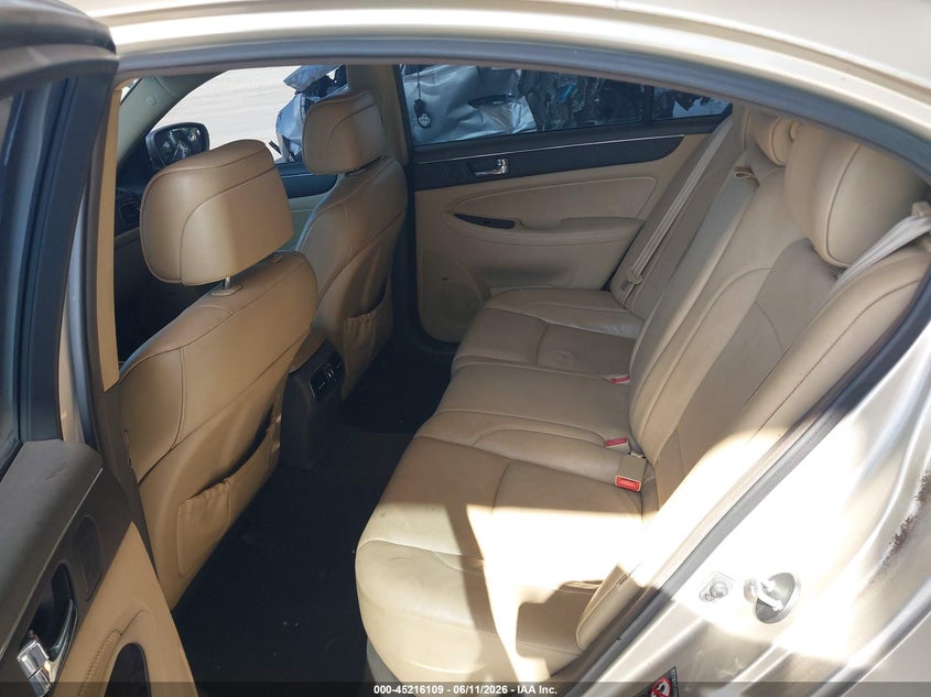 2009 Hyundai Genesis VIN KMHGC46F99U047313 IAAI salvage auction — RIGHT SIDE, Clear (Florida), sold $325 on 2026-07-08 (photo 8)