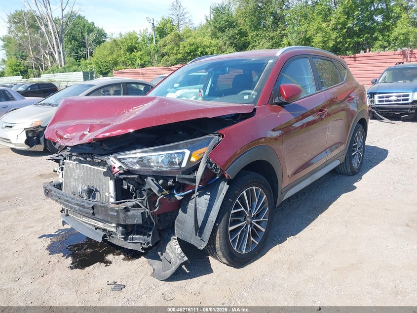 2020 Hyundai Tucson VIN KM8J3CAL6LU112638 IAAI salvage auction — FRONT END, Clear (Michigan), sold $2,250 on 2026-07-09 (photo 2)