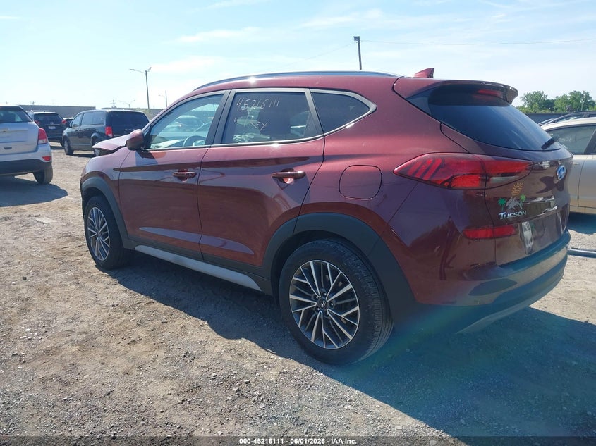 2020 Hyundai Tucson VIN KM8J3CAL6LU112638 IAAI salvage auction — FRONT END, Clear (Michigan), sold $2,250 on 2026-07-09 (photo 3)