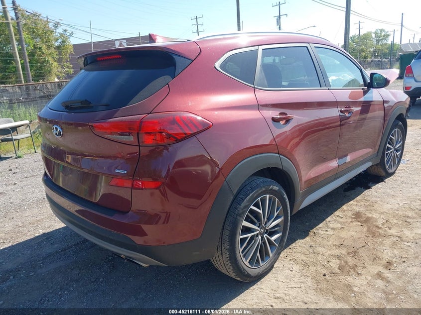 2020 Hyundai Tucson VIN KM8J3CAL6LU112638 IAAI salvage auction — FRONT END, Clear (Michigan), sold $2,250 on 2026-07-09 (photo 4)