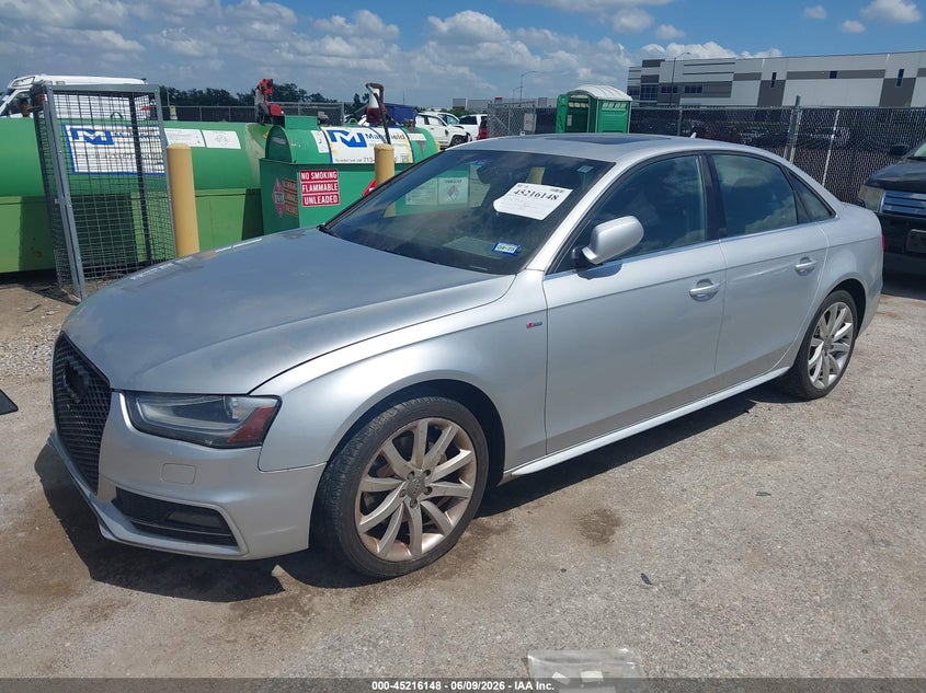 2014 Audi A4 VIN WAUBFAFL5EN029323 IAAI salvage auction — NORMAL WEAR, Salvage Title, sold $700 on 2026-07-07 (photo 6)