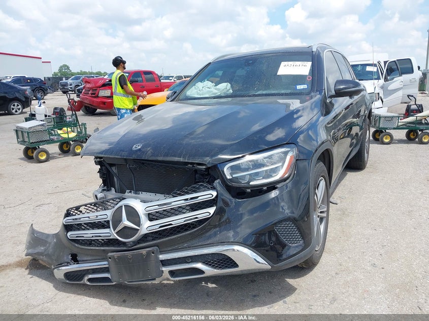2021 Mercedes-benz Glc VIN W1N0G8DBXMF868170 IAAI salvage auction — FRONT END, Salvage (Texas), sold $7,500 on 2026-07-07 (photo 2)