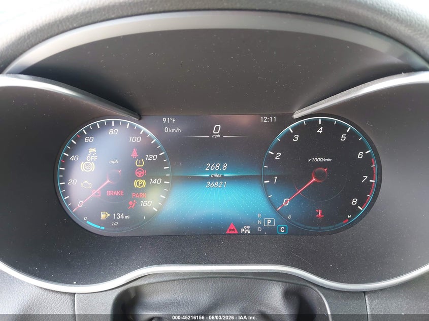 2021 Mercedes-benz Glc VIN W1N0G8DBXMF868170 IAAI salvage auction — FRONT END, Salvage (Texas), sold $7,500 on 2026-07-07 (photo 7)