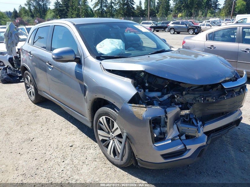 2024 Mitsubishi Outlander VIN JA4ARUAUXRU007203 IAAI salvage auction — FRONT END, Salvage Title, sold $3,075 on 2026-07-08 (photo 1)