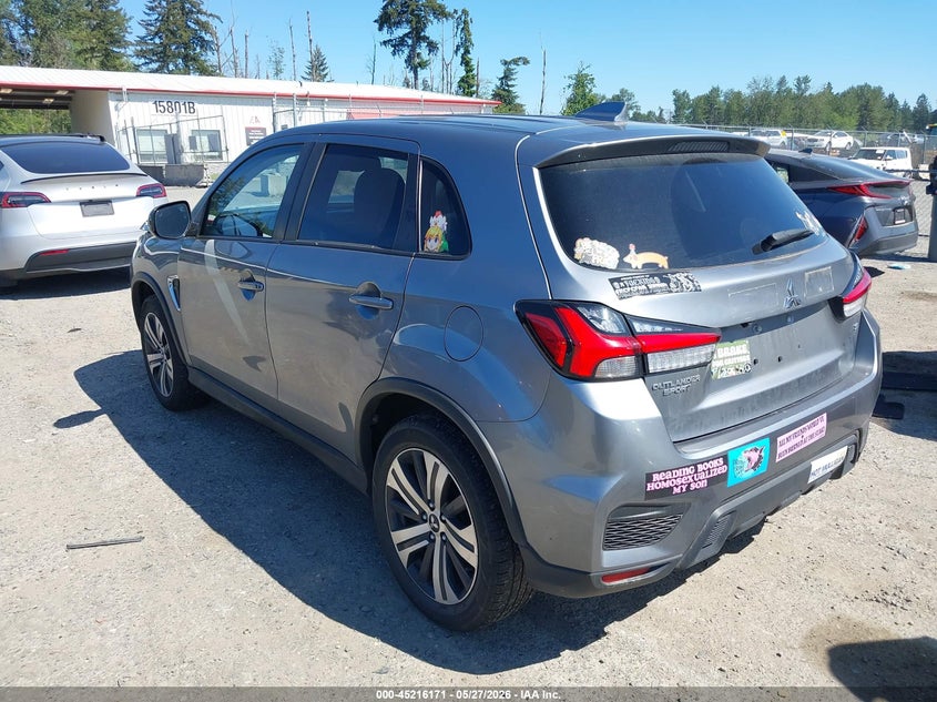 2024 Mitsubishi Outlander VIN JA4ARUAUXRU007203 IAAI salvage auction — FRONT END, Salvage Title, sold $3,075 on 2026-07-08 (photo 3)
