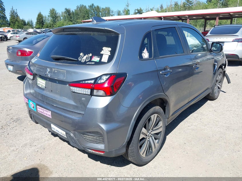 2024 Mitsubishi Outlander VIN JA4ARUAUXRU007203 IAAI salvage auction — FRONT END, Salvage Title, sold $3,075 on 2026-07-08 (photo 4)