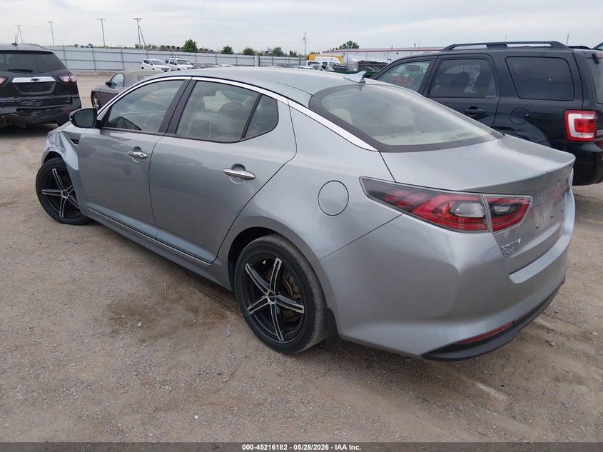 2015 Kia Optima VIN KNAGN4AD7F5088773 IAAI salvage auction — LEFT FRONT, Salvage Title, sold $975 on 2026-07-17 (photo 3)