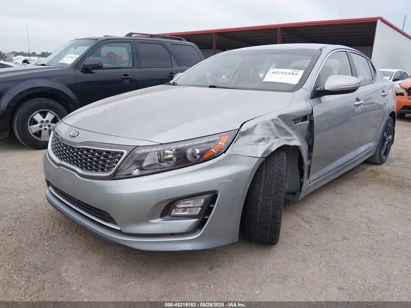 2015 Kia Optima VIN KNAGN4AD7F5088773 IAAI salvage auction — LEFT FRONT, Salvage Title, sold $975 on 2026-07-17 (photo 6)