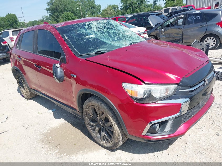 2019 Mitsubishi Outlander VIN JA4AR3AU6KU014925 IAAI salvage auction — ROLLOVER, Salvage Title, sold $900 on 2026-07-15 (photo 1)
