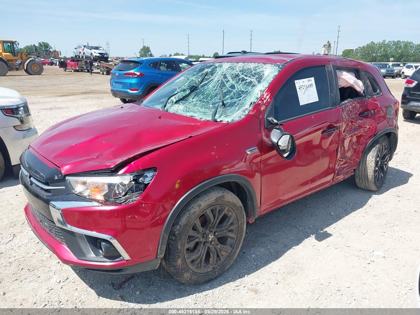 2019 Mitsubishi Outlander VIN JA4AR3AU6KU014925 IAAI salvage auction — ROLLOVER, Salvage Title, sold $900 on 2026-07-15 (photo 6)