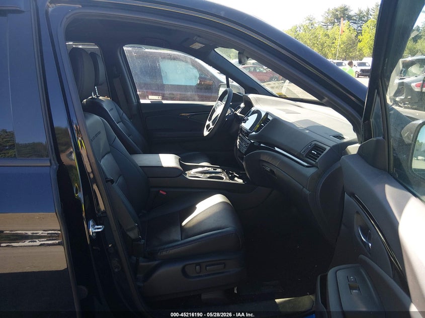 2024 Honda Ridgeline VIN 5FPYK3F83RB000771 IAAI salvage auction — LEFT REAR, Salvage (Massachusetts), sold $8,375 on 2026-07-24 (photo 5)
