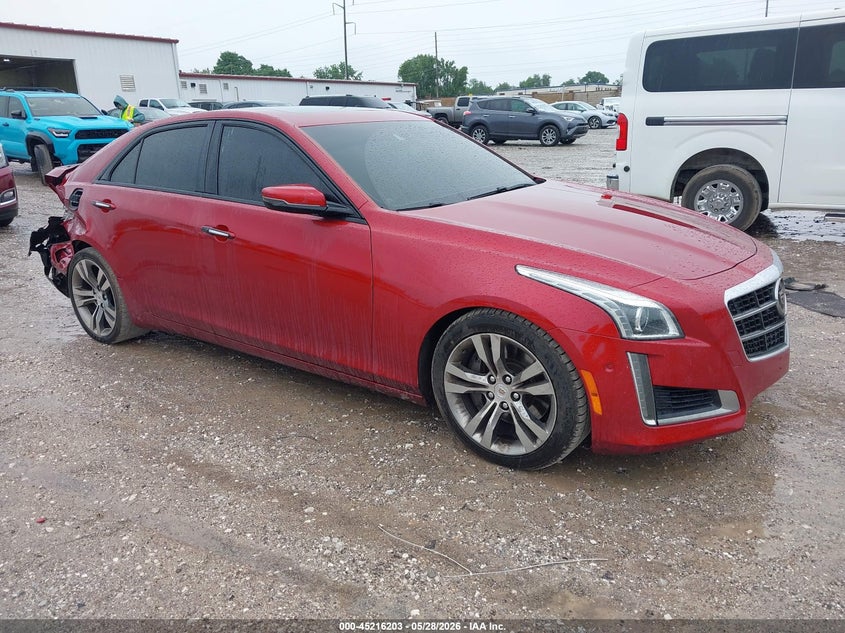 2014 Cadillac Cts VIN 1G6AV5S84E0147129 IAAI salvage auction — RIGHT REAR, Salvage Title, sold $1,600 on 2026-07-27 (photo 1)