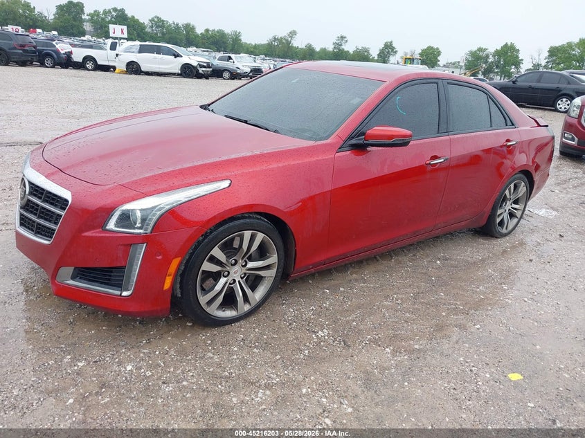 2014 Cadillac Cts VIN 1G6AV5S84E0147129 IAAI salvage auction — RIGHT REAR, Salvage Title, sold $1,600 on 2026-07-27 (photo 2)