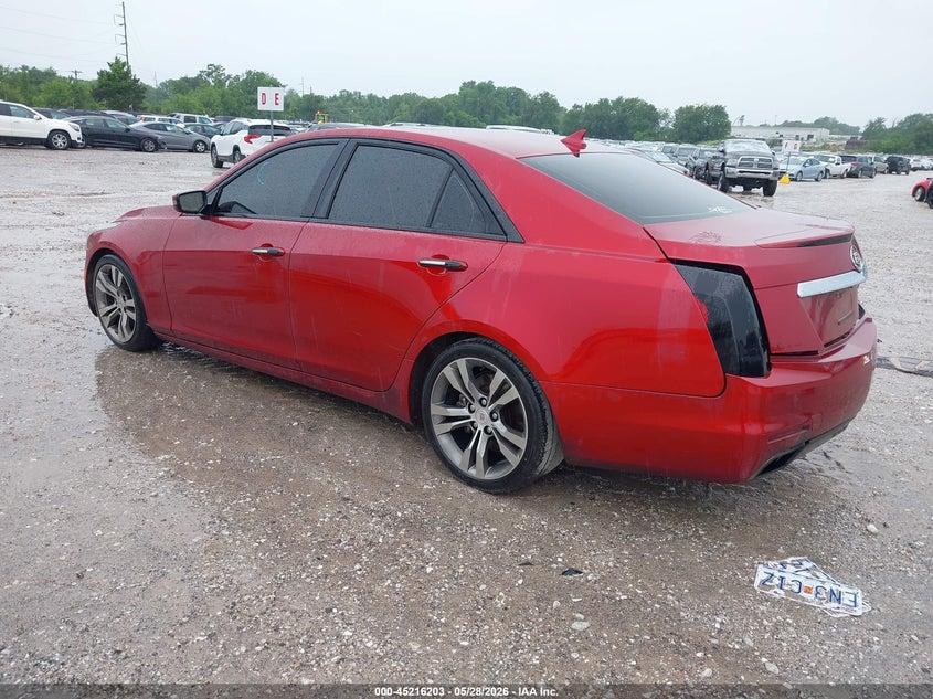 2014 Cadillac Cts VIN 1G6AV5S84E0147129 IAAI salvage auction — RIGHT REAR, Salvage Title, sold $1,600 on 2026-07-27 (photo 3)