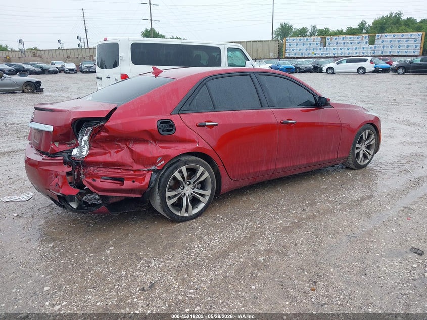 2014 Cadillac Cts VIN 1G6AV5S84E0147129 IAAI salvage auction — RIGHT REAR, Salvage Title, sold $1,600 on 2026-07-27 (photo 4)