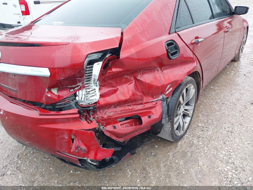 2014 Cadillac Cts VIN 1G6AV5S84E0147129 IAAI salvage auction — RIGHT REAR, Salvage Title, sold $1,600 on 2026-07-27 (photo 6)