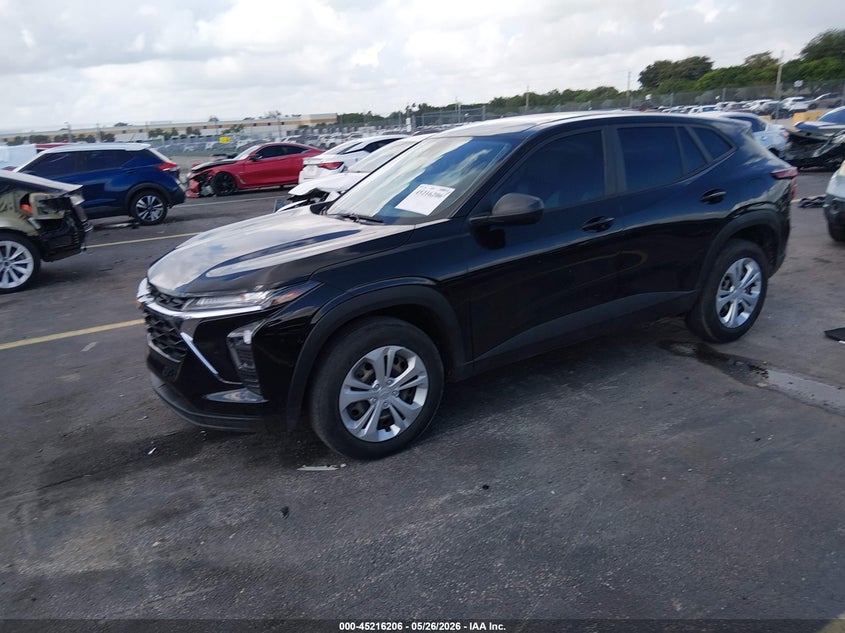 2024 Chevrolet Trax VIN KL77LFE27RC213295 IAAI salvage auction — RIGHT SIDE, Salvage Title, sold $5,650 on 2026-07-09 (photo 2)