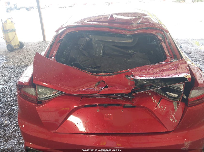 2019 Kia Stinger VIN KNAE15LAXK6068274 IAAI salvage auction — REAR END, Salvage (Georgia), sold $3,700 on 2026-07-31 (photo 6)