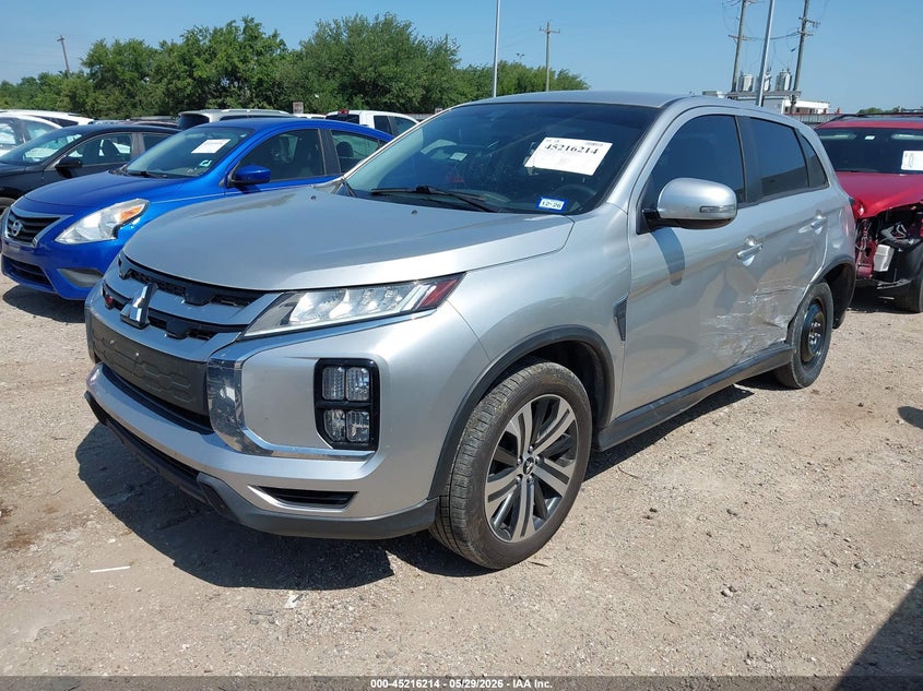 2020 Mitsubishi Outlander VIN JA4AP4AU3LU023837 IAAI salvage auction — LEFT SIDE, Salvage Title, sold $3,300 on 2026-07-23 (photo 2)