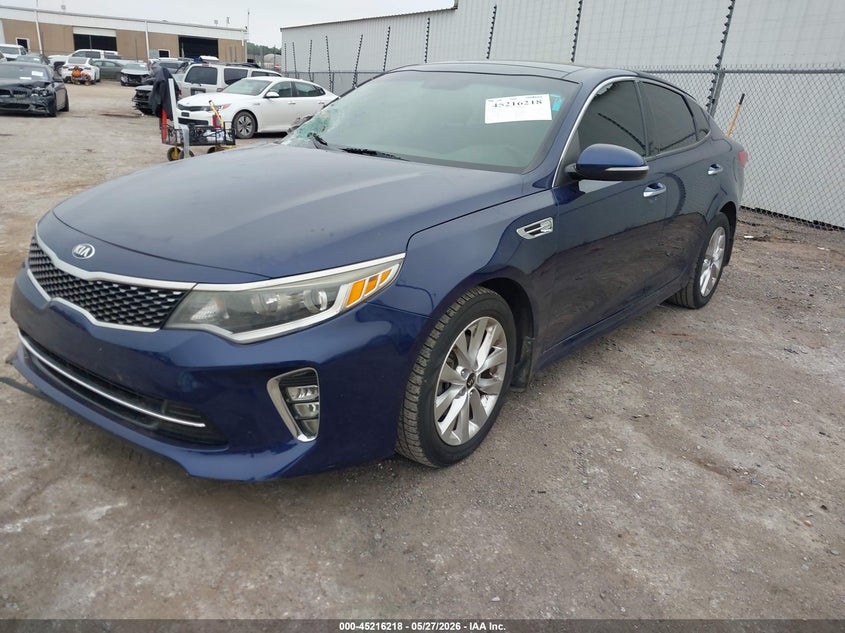 2018 Kia Optima VIN 5XXGT4L33JG248794 IAAI salvage auction — FRONT END, Salvage Title, sold $2,500 on 2026-07-22 (photo 2)