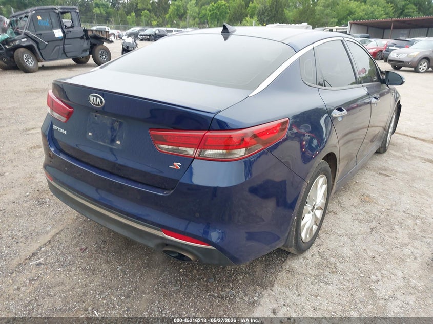 2018 Kia Optima VIN 5XXGT4L33JG248794 IAAI salvage auction — FRONT END, Salvage Title, sold $2,500 on 2026-07-22 (photo 4)