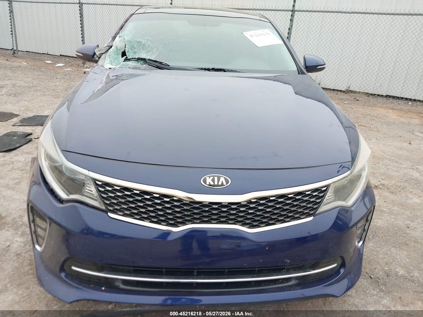 2018 Kia Optima VIN 5XXGT4L33JG248794 IAAI salvage auction — FRONT END, Salvage Title, sold $2,500 on 2026-07-22 (photo 6)