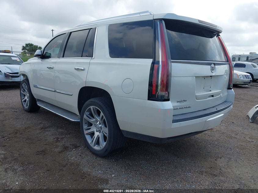 2015 Cadillac Escalade VIN 1GYS3BKJ1FR181075 IAAI salvage auction — FRONT END, Original (Texas), sold $6,600 on 2026-07-21 (photo 3)
