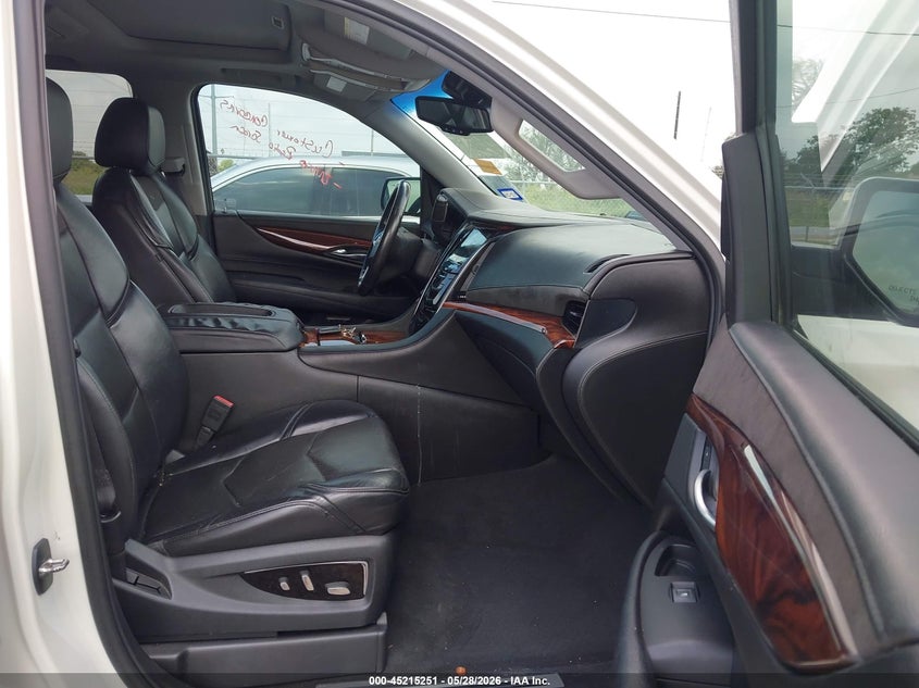 2015 Cadillac Escalade VIN 1GYS3BKJ1FR181075 IAAI salvage auction — FRONT END, Original (Texas), sold $6,600 on 2026-07-21 (photo 5)