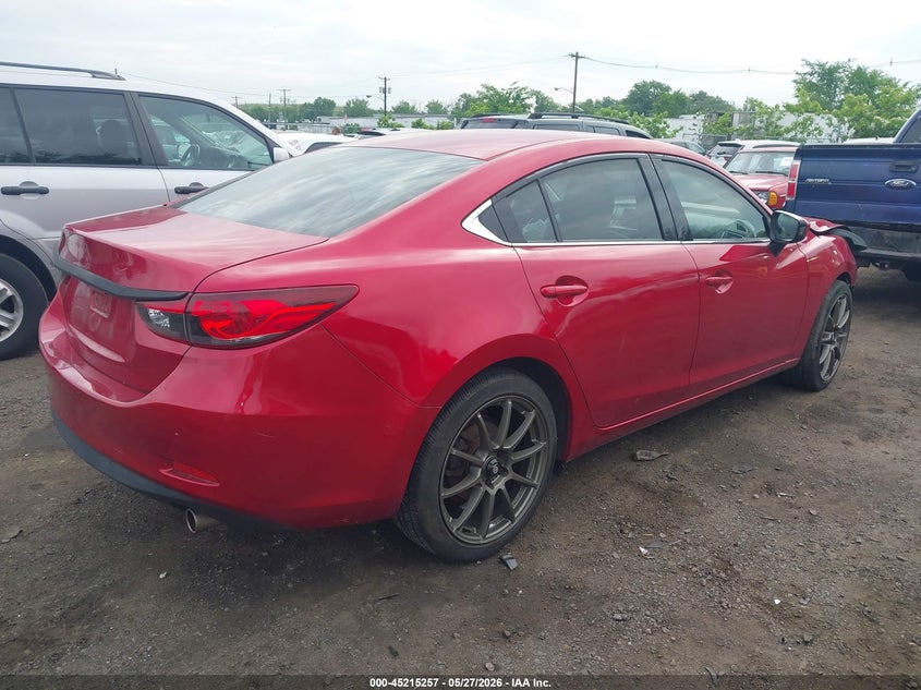 2016 Mazda 6 VIN JM1GJ1V5XG1433576 IAAI salvage auction — FRONT END, Salvage (New Jersey), sold $25 on 2026-07-29 (photo 4)